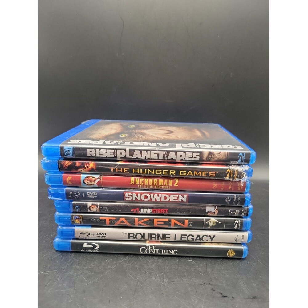 Lot Of Blu Ray Movies Multiple Genres Great Titles Taken, The Conjuring, Snowden